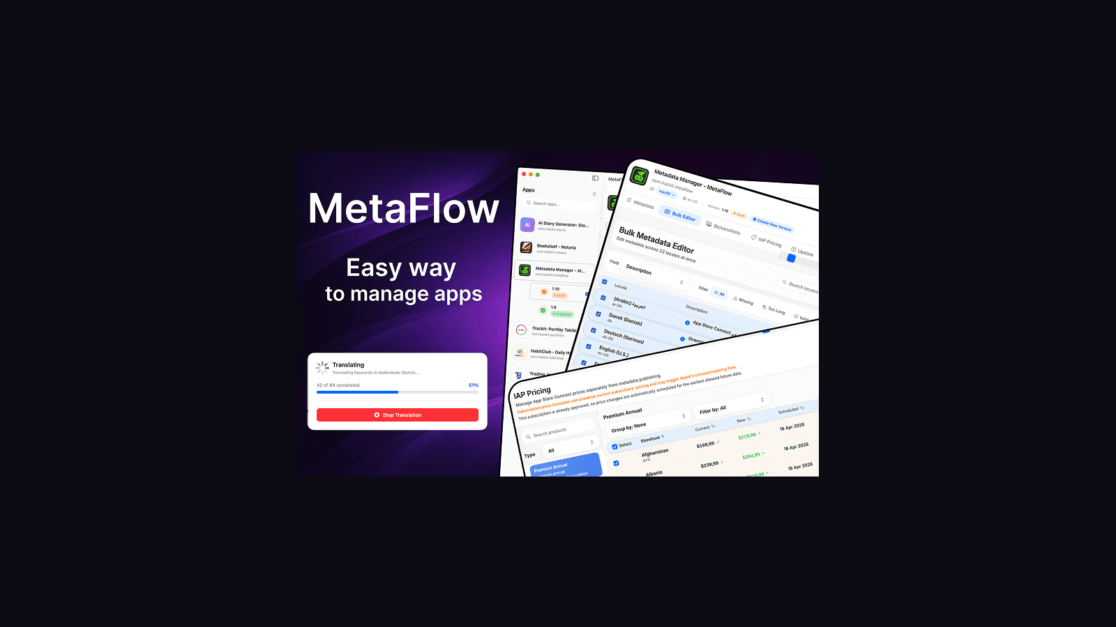 MetaFlow product visual